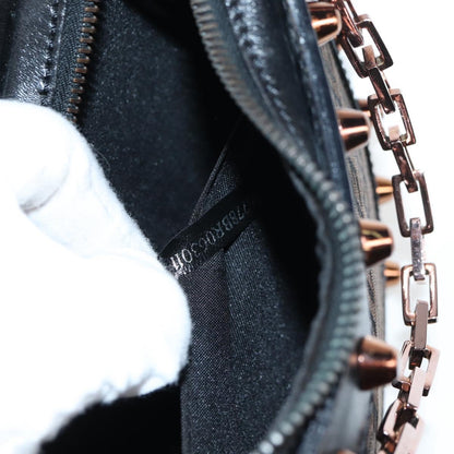Fendi, Black, Canvas, shoulder