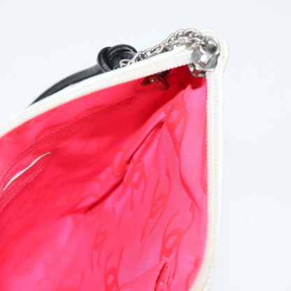 Chanel Cambon, White, Leather, shoulder