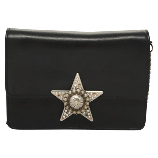 Miu Miu, Black, Leather, shoulder