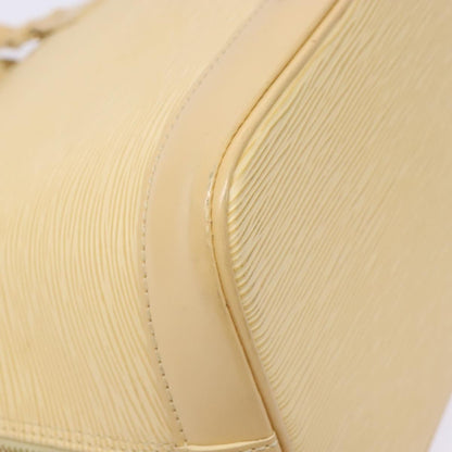 Louis Vuitton Alma, Beige, Leather, handbag