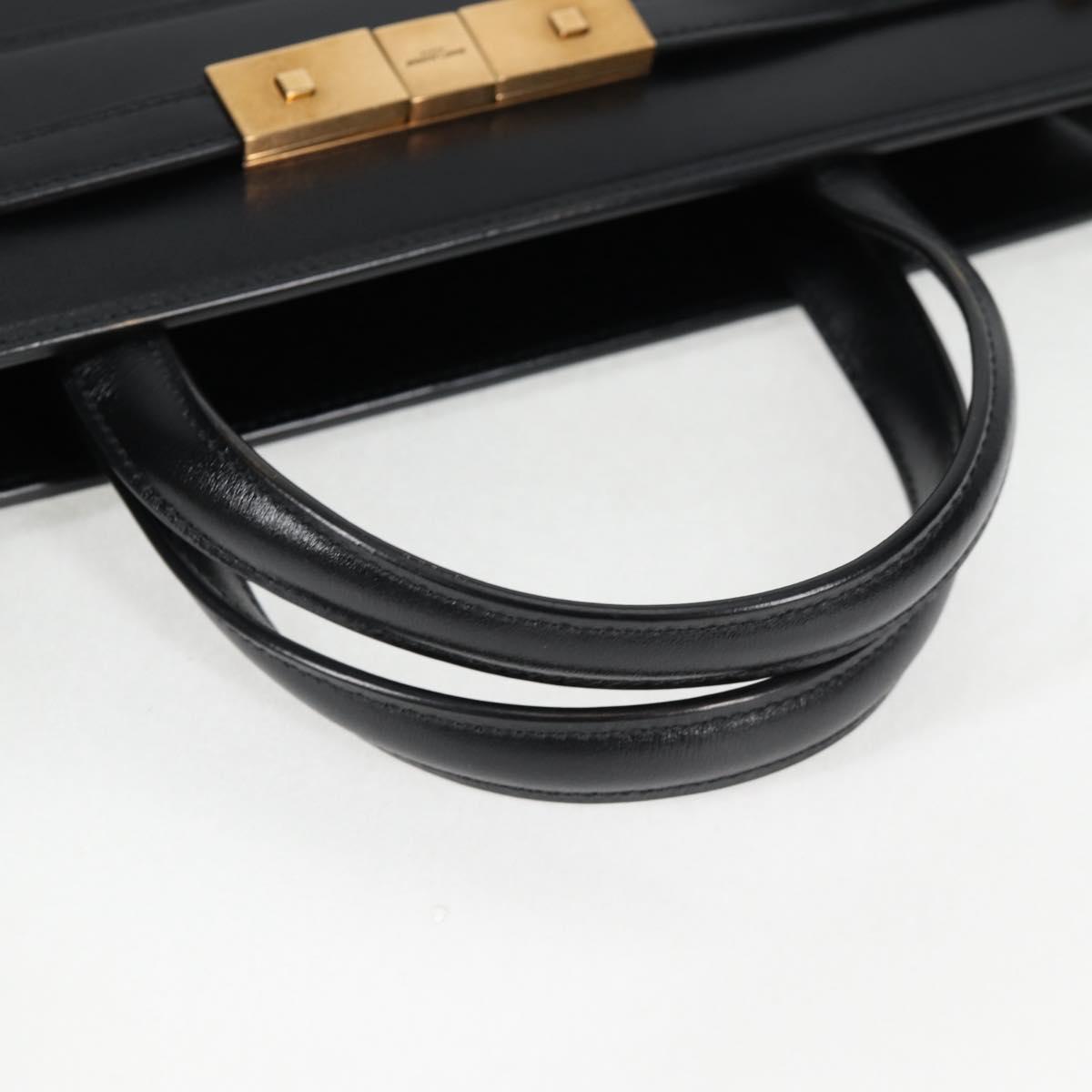 Saint Laurent Manhattan, Black, Leather, handbag