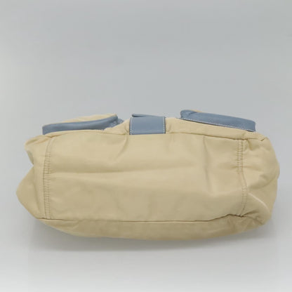 Prada Re-Nylon, Beige, Canvas, shoulder