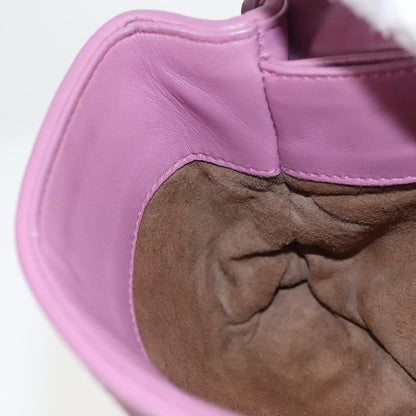 Bottega Veneta Olimpia, Purple, Leather, shoulder