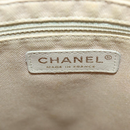 Chanel Camellia, Beige, Leather, tote