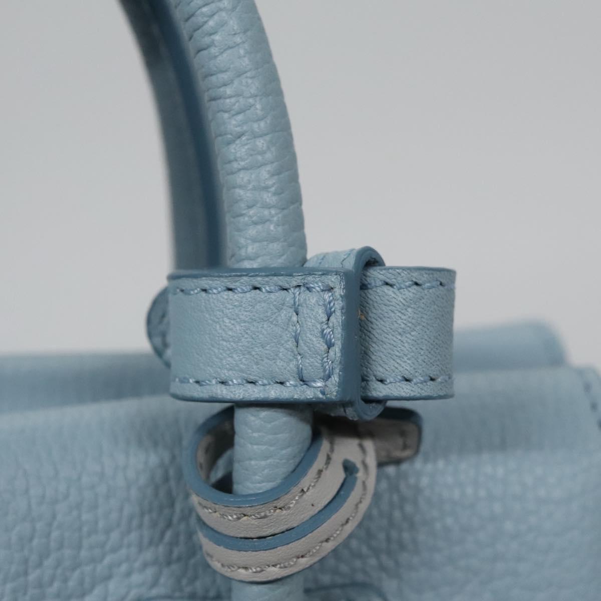 MCM Milla, Blue, Leather, handbag