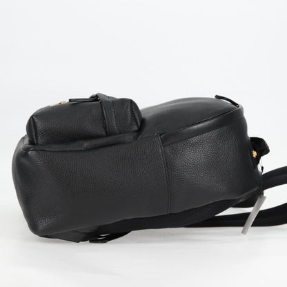 Versace Medusa, Black, Leather, backpack