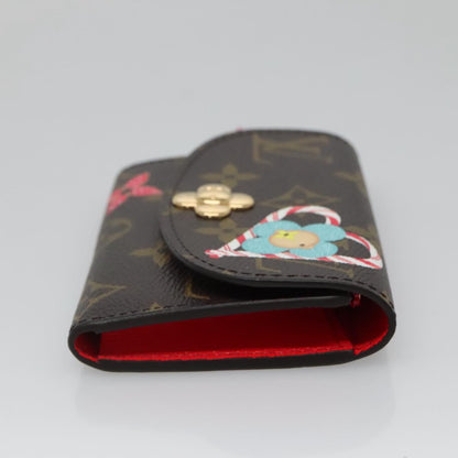 Louis Vuitton Rosalie, Brown, Canvas, wallet