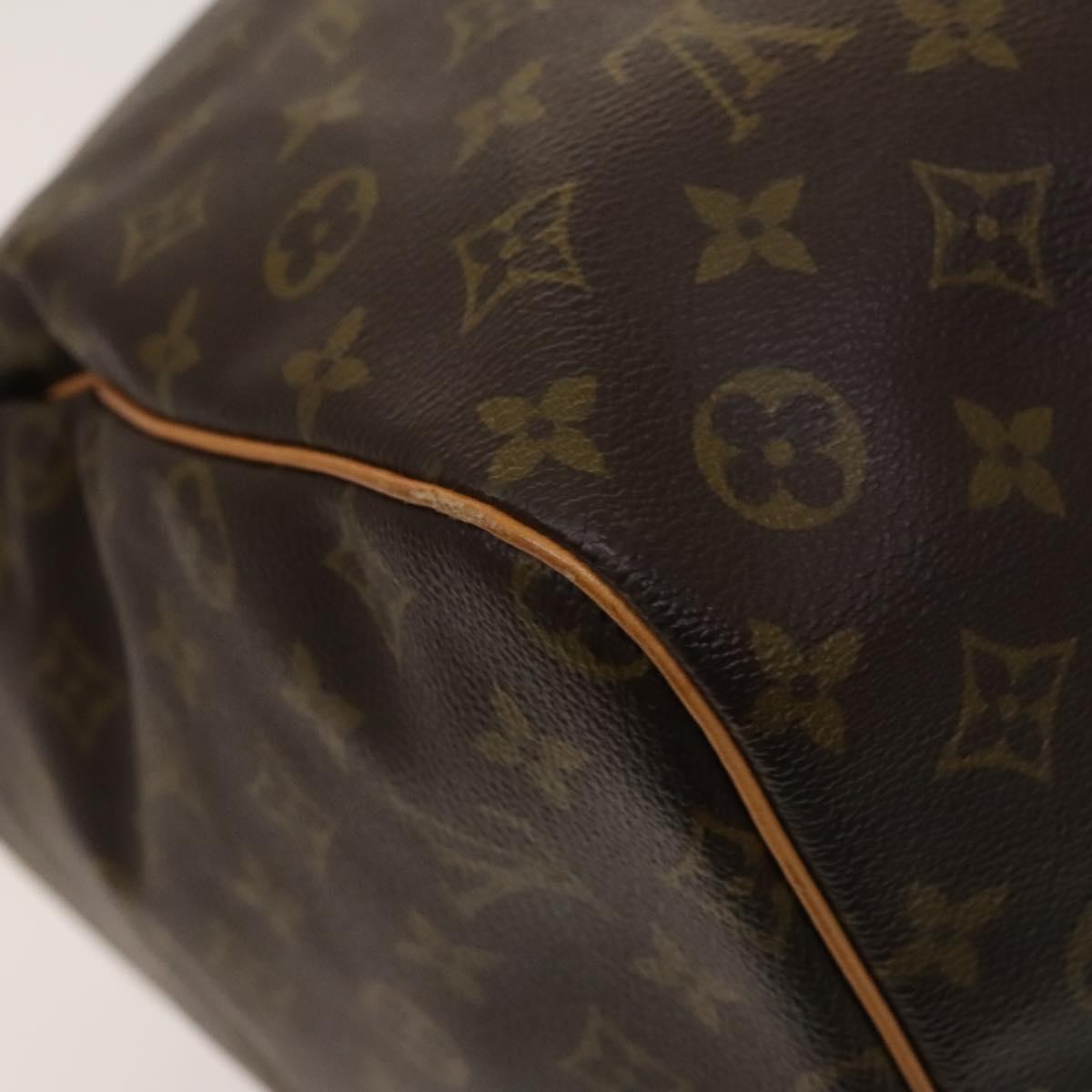 Louis Vuitton Keepall 60, Brown, Canvas, travel