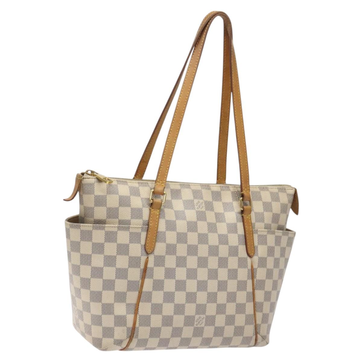 Louis Vuitton Totally, Beige, Canvas, tote