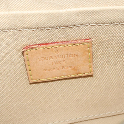 Louis Vuitton Favorite, White, Canvas, shoulder