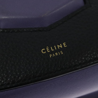 Céline, Black, Leather, shoulder