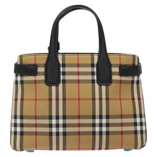 Burberry The Banner, Beige, Canvas, tote