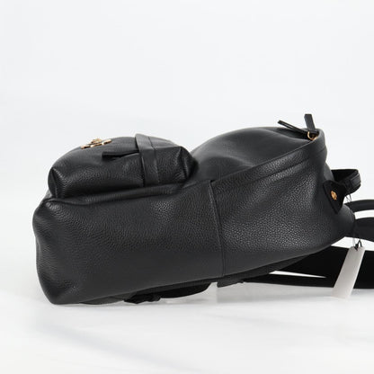 Versace Medusa, Black, Leather, backpack