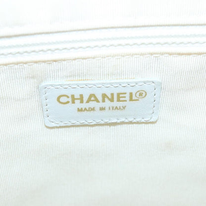 Chanel Wild stitch, White, Leather, handbag