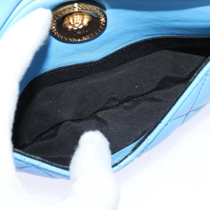 Versace Medusa, Blue, Leather, shoulder