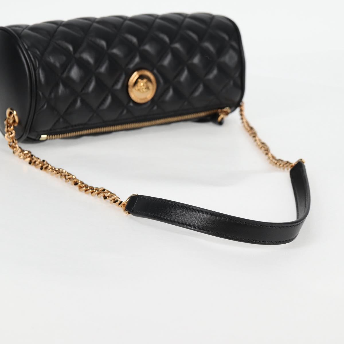 Versace Medusa, Black, Leather, shoulder