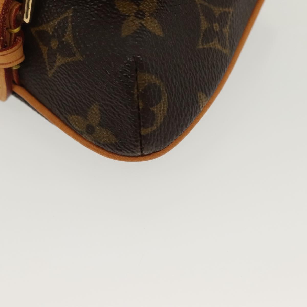 Louis Vuitton Marelle, Brown, Canvas, clutch