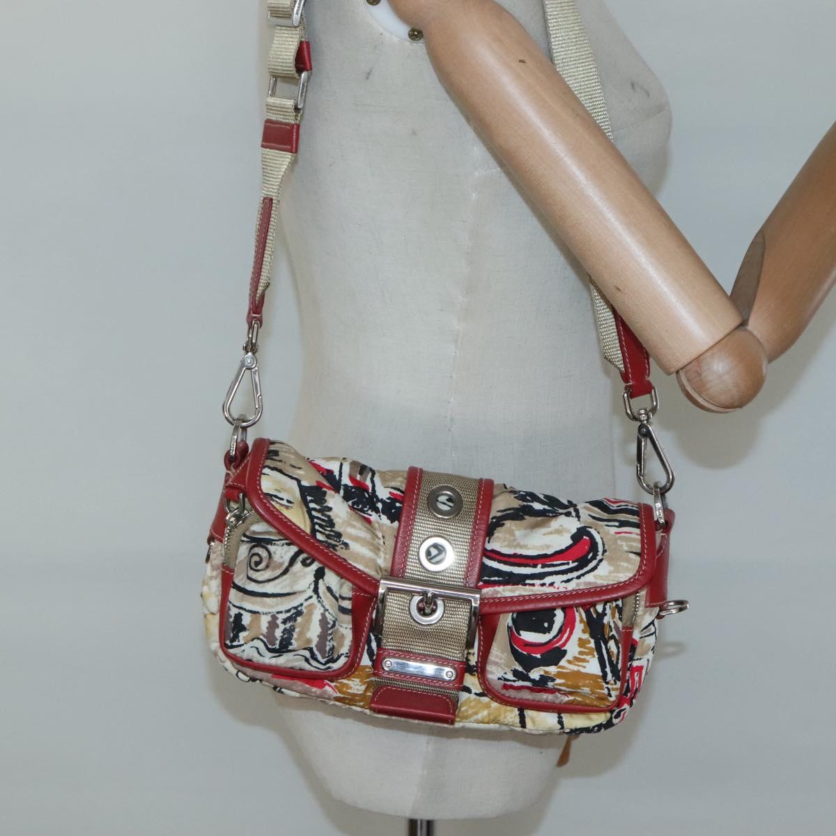 Prada, Red, NYLON, shoulder