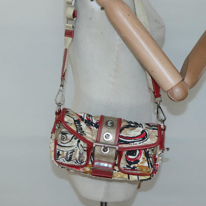 Prada, Red, NYLON, shoulder