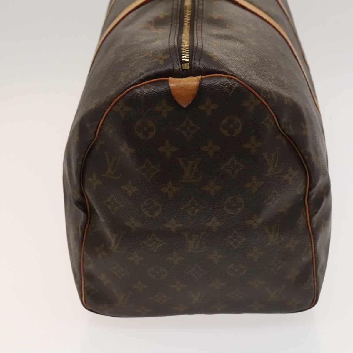 Louis Vuitton Keepall 55, Camel, Canvas, travel