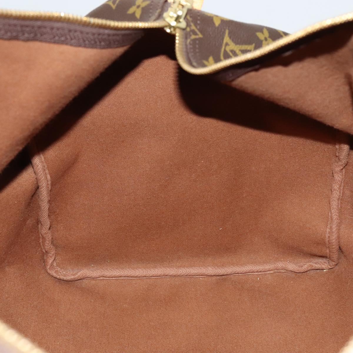 Louis Vuitton Keepall 55, Brown, Canvas, travel