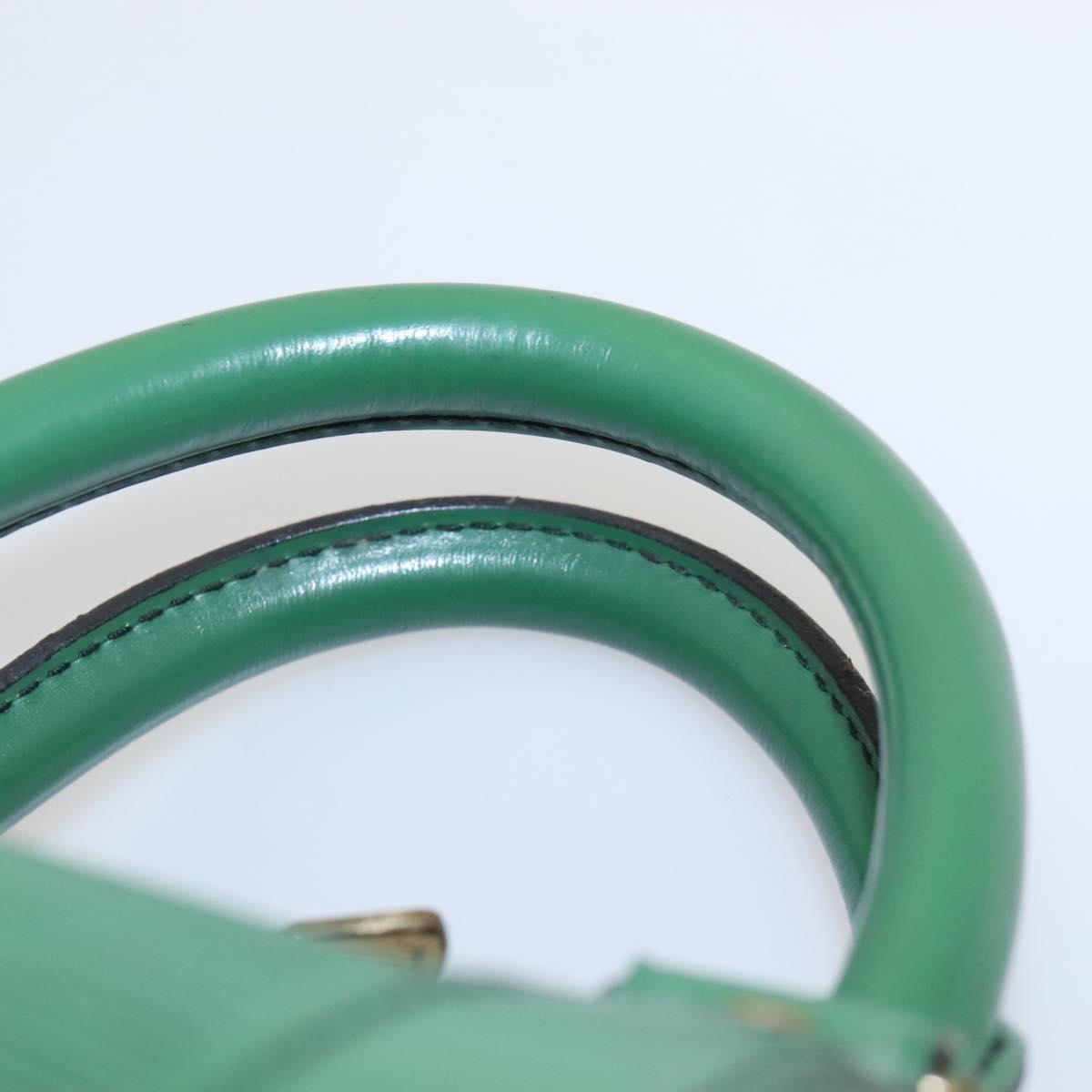 Louis Vuitton Keepall 50, Green, Leather, travel