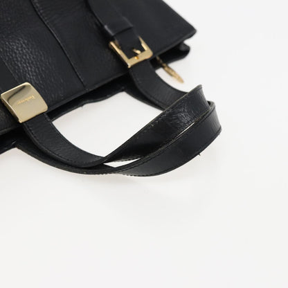 Burberry, Black, Leather, handbag