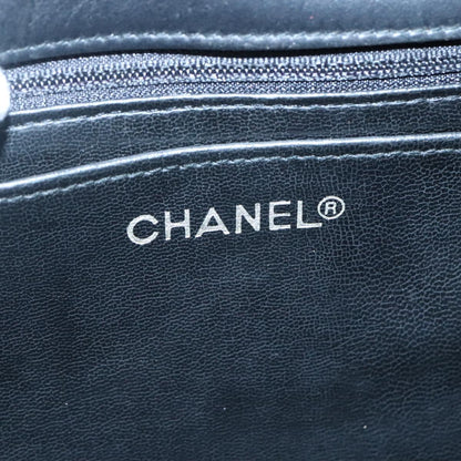 Chanel Matelassé, Black, Leather, shoulder