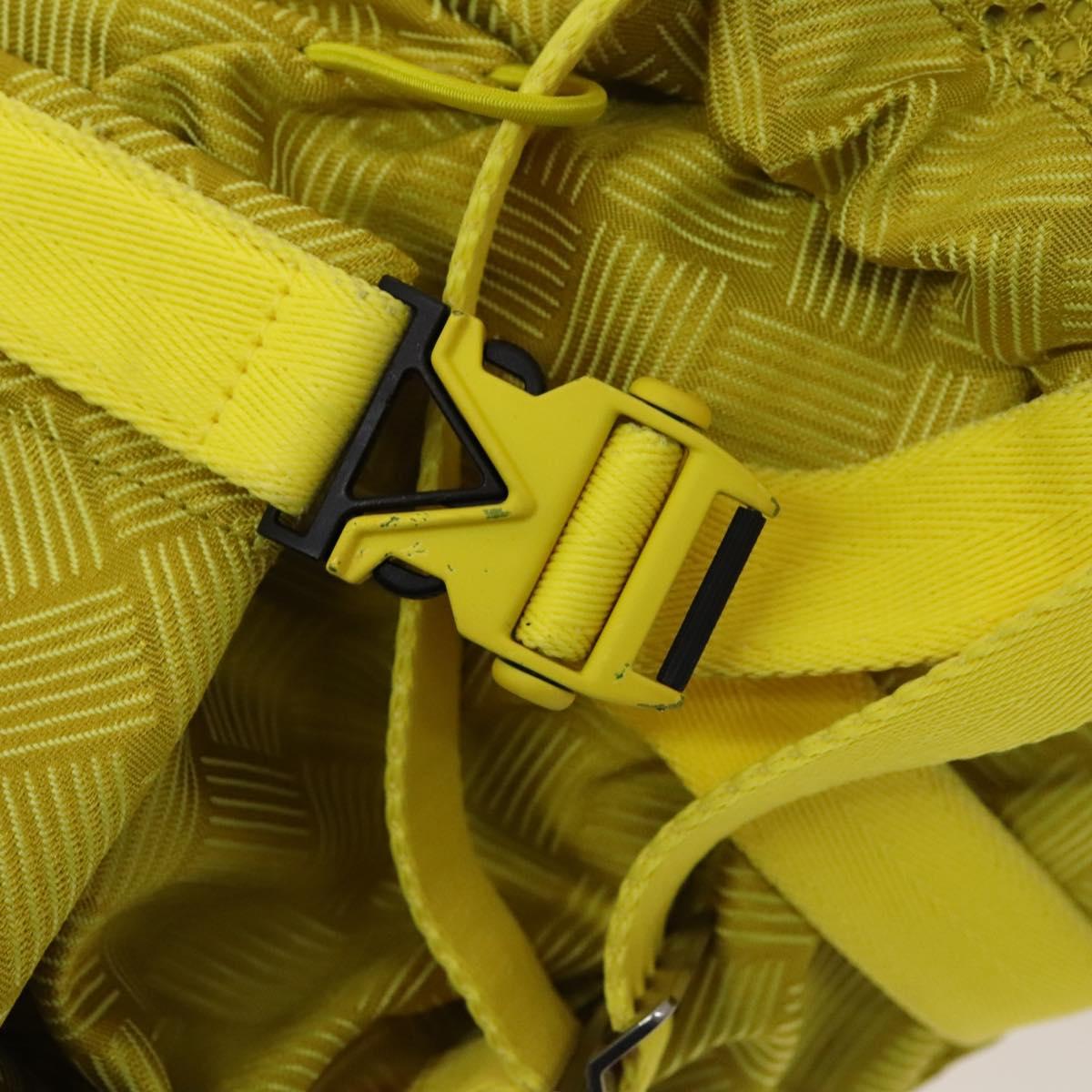 Bottega Veneta Trekking, Yellow, NYLON, backpack