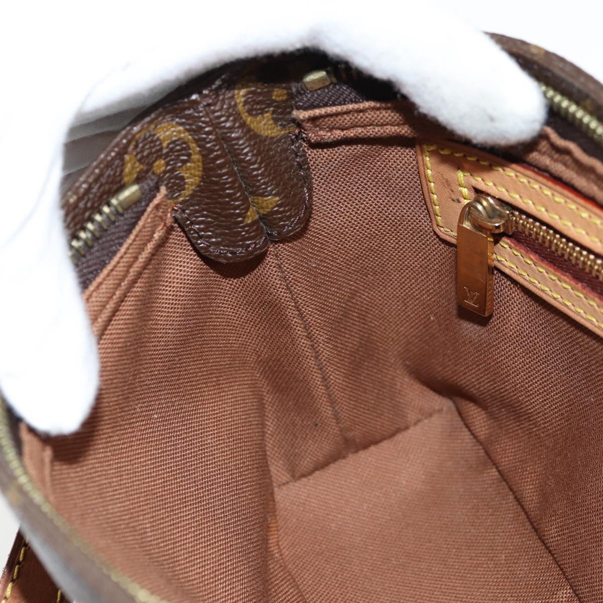 Louis Vuitton Trotteur, Brown, Canvas, shoulder