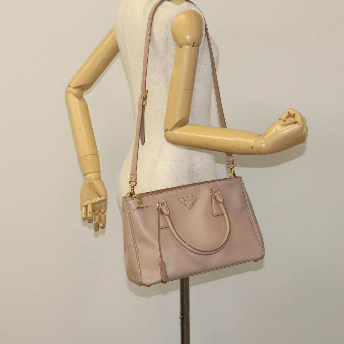 Prada Galleria, Pink, Leather, handbag