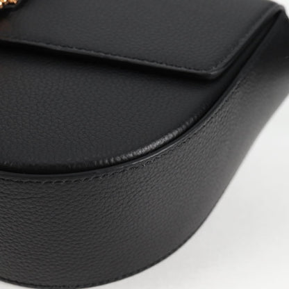 Versace Medusa, Black, Leather, shoulder