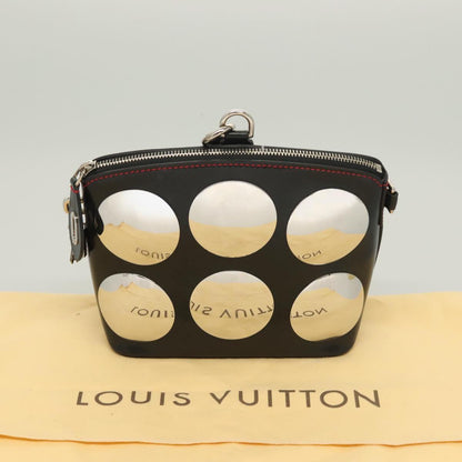 Louis Vuitton Suhari, Black, Leather, handbag