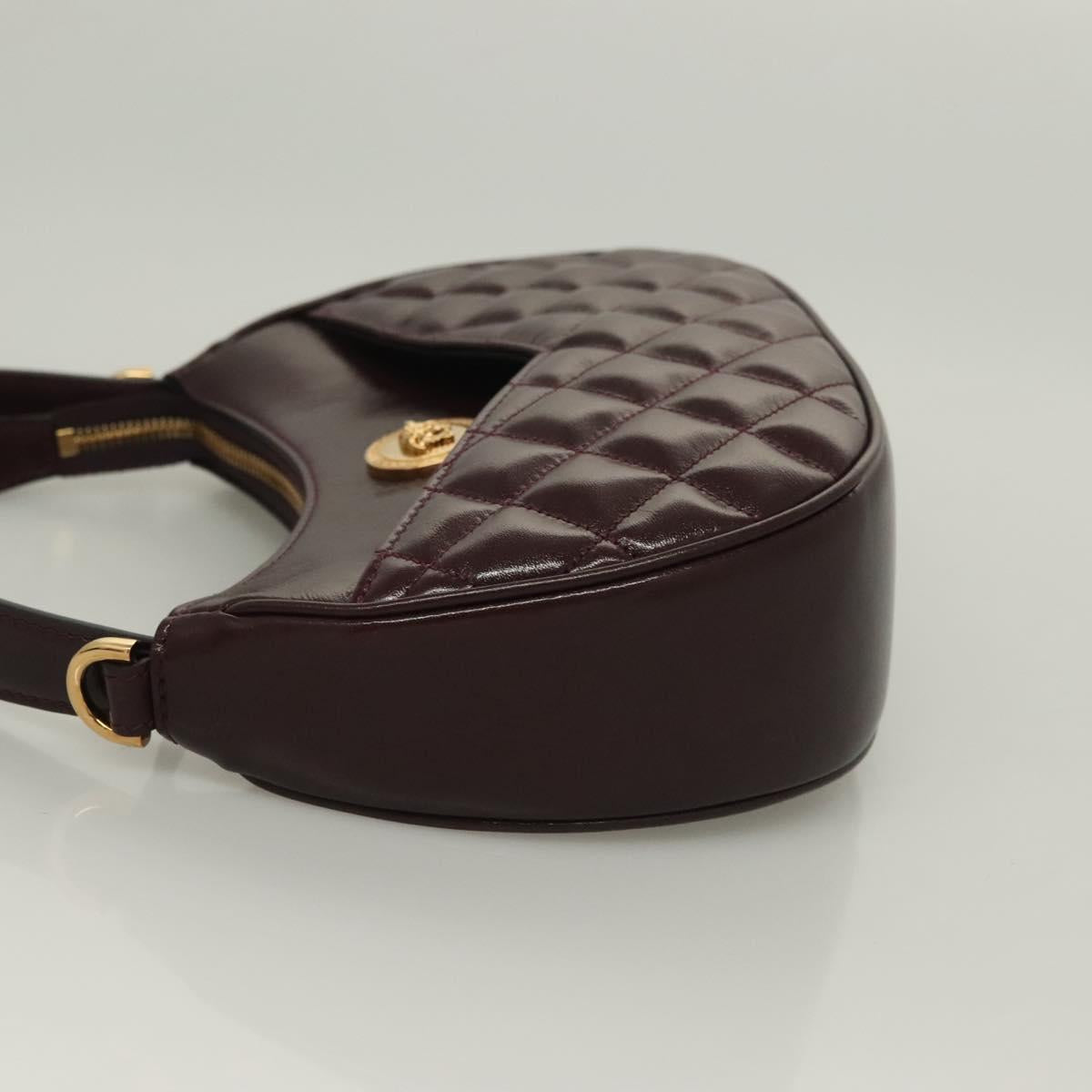 Versace, Brown, Leather, shoulder