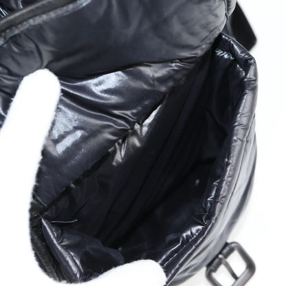 Bottega Veneta Spinnaker, Black, NYLON, backpack