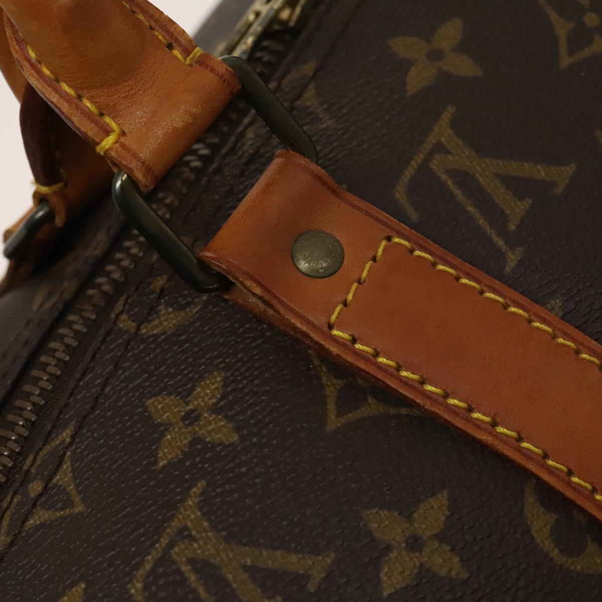 Louis Vuitton Keepall 50, Brown, Canvas, travel