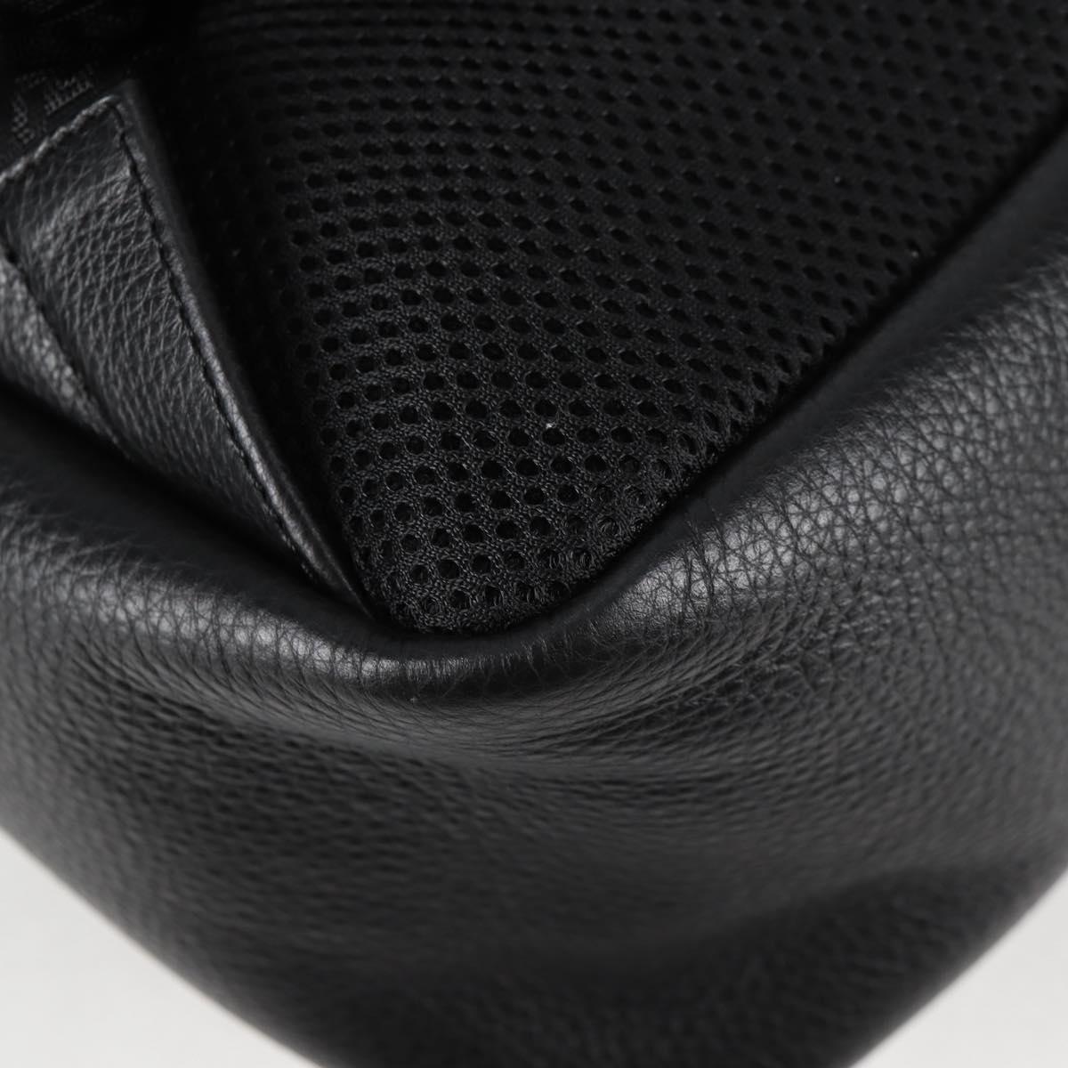 Versace Medusa, Black, Leather, backpack