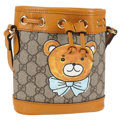 Gucci GG canvas, Beige, Canvas, shoulder