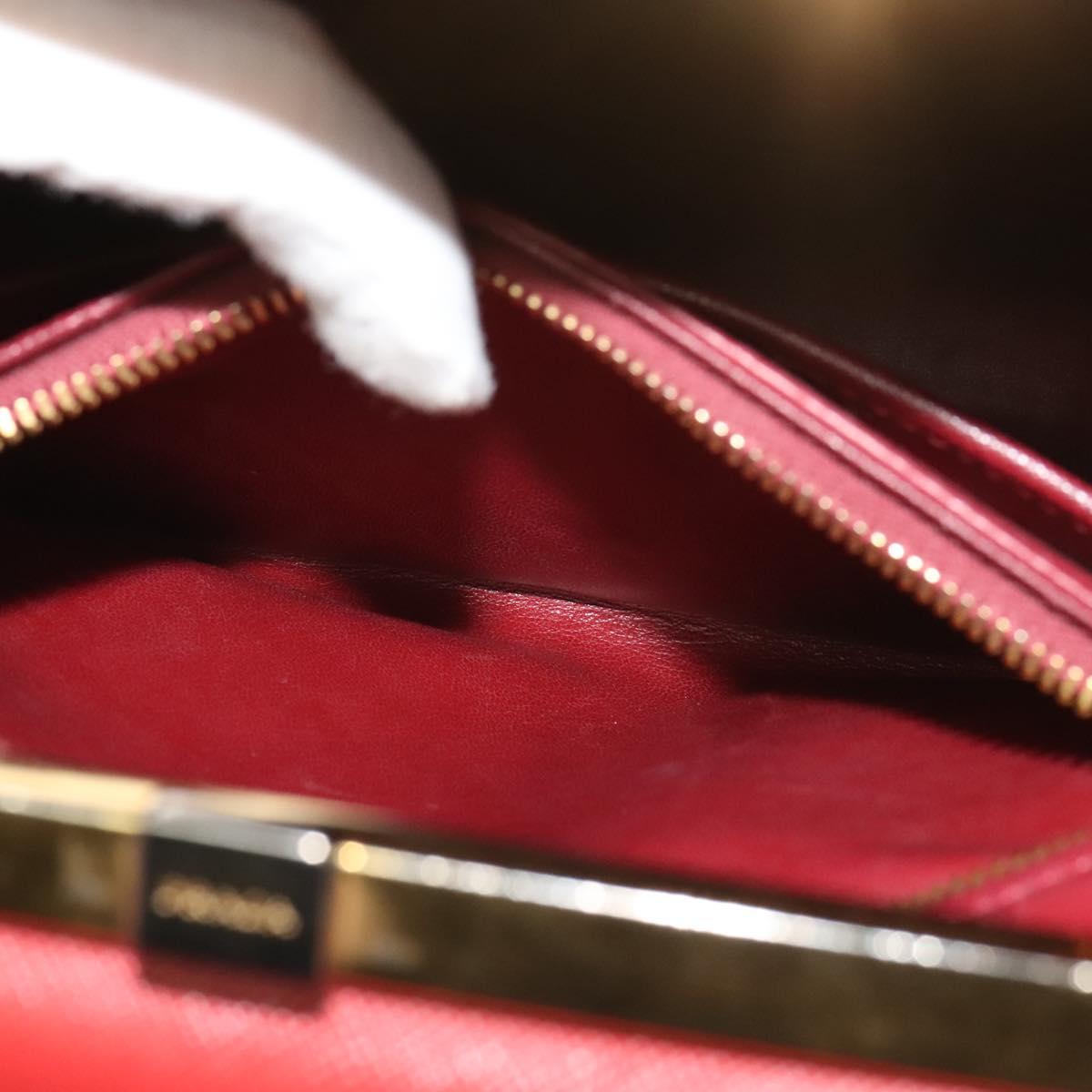 Prada Saffiano, Red, Leather, handbag