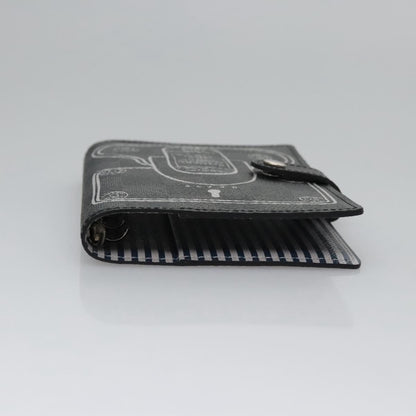 Louis Vuitton Agenda PM, Black, Canvas, wallet