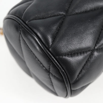 Yves Saint Laurent, Black, Leather, shoulder
