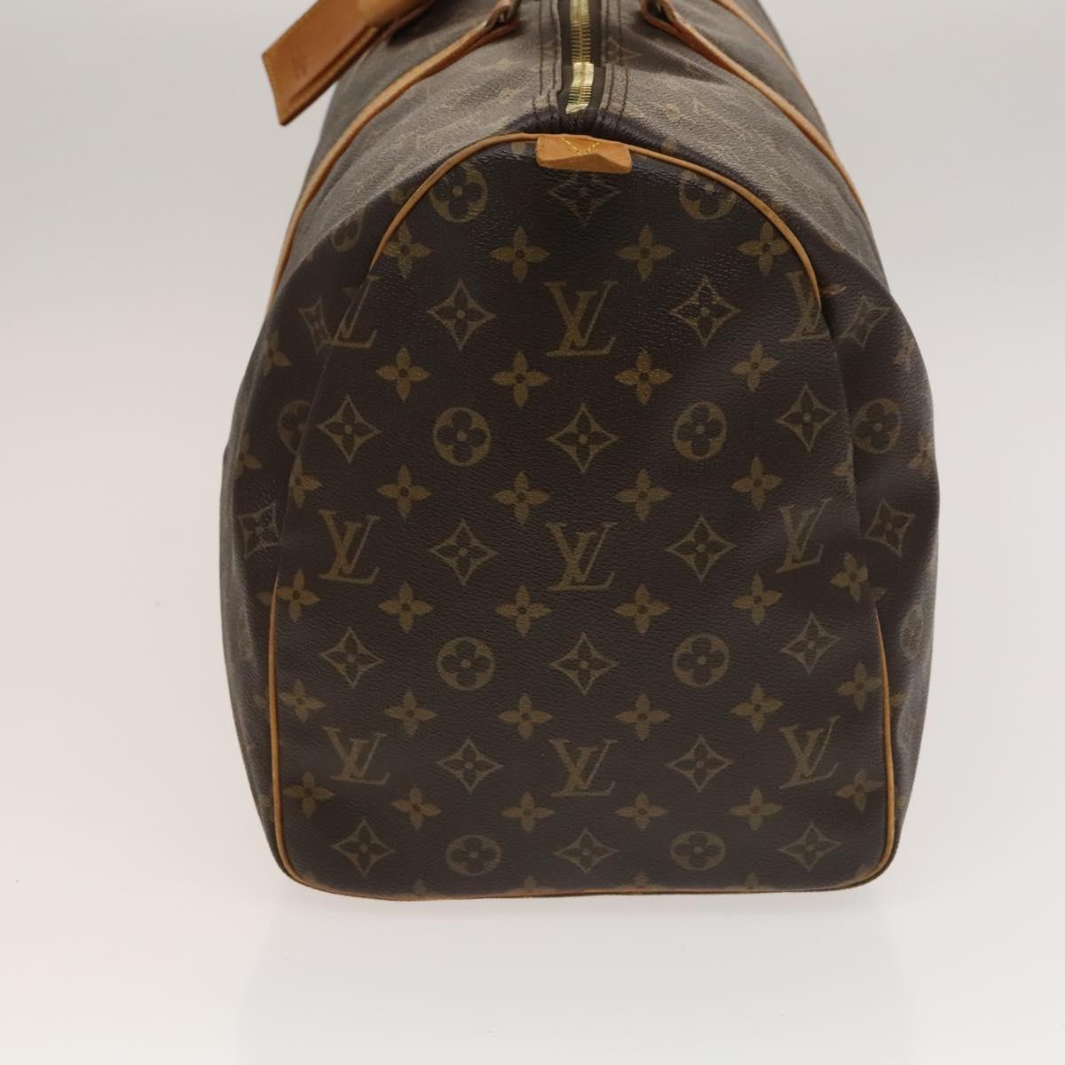 Louis Vuitton Keepall 50, Brown, Canvas, travel