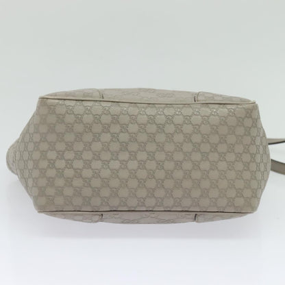 Gucci Bree, Grey, Leather, handbag