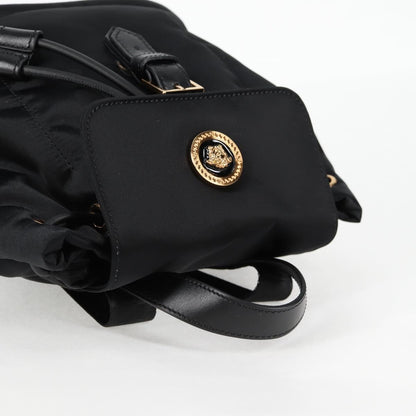 Versace Medusa, Black, NYLON, backpack