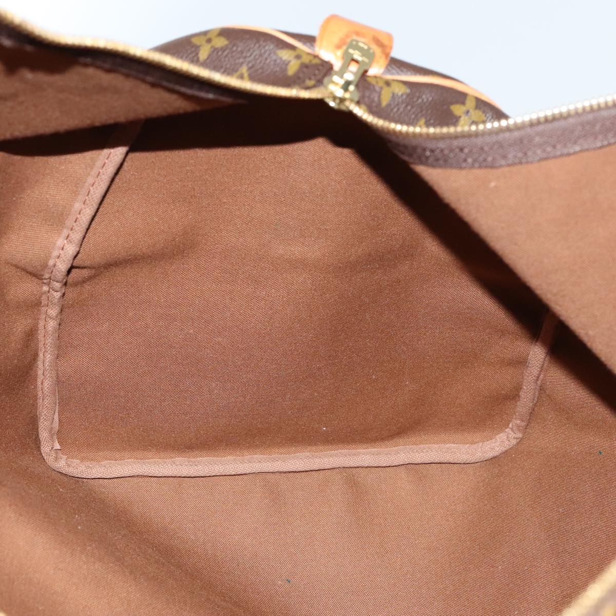 Louis Vuitton Keepall 60, Brown, Canvas, travel