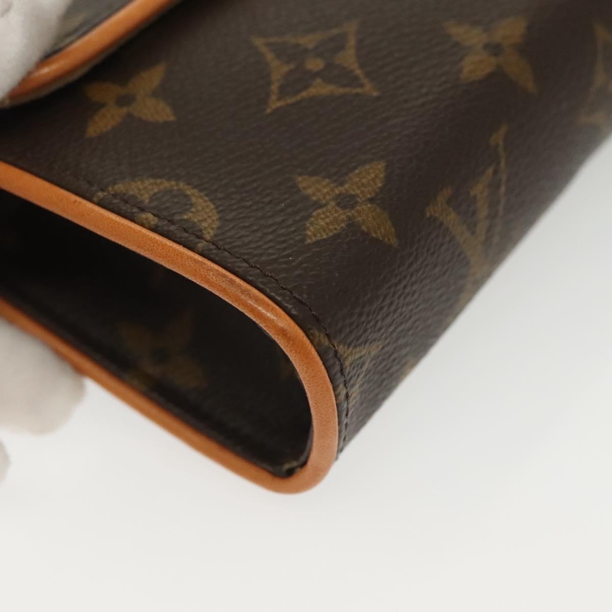 Louis Vuitton Florentine, Brown, Canvas, shoulder