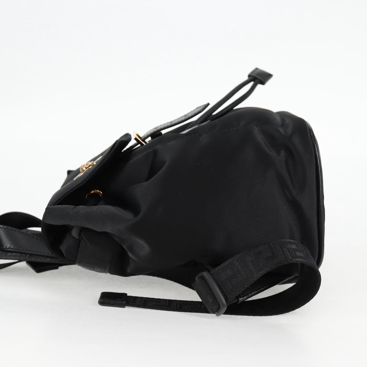 Versace Medusa, Black, NYLON, backpack