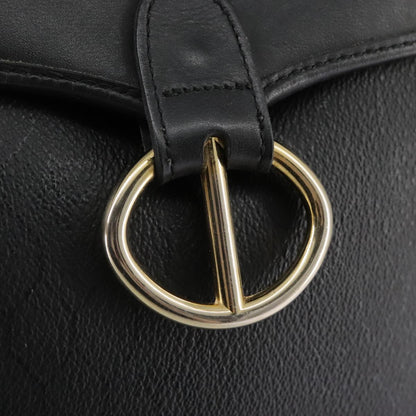 Dior Honeycomb, Black, Leather, shoulder