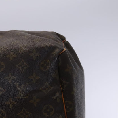Louis Vuitton Keepall 60, Brown, Canvas, travel