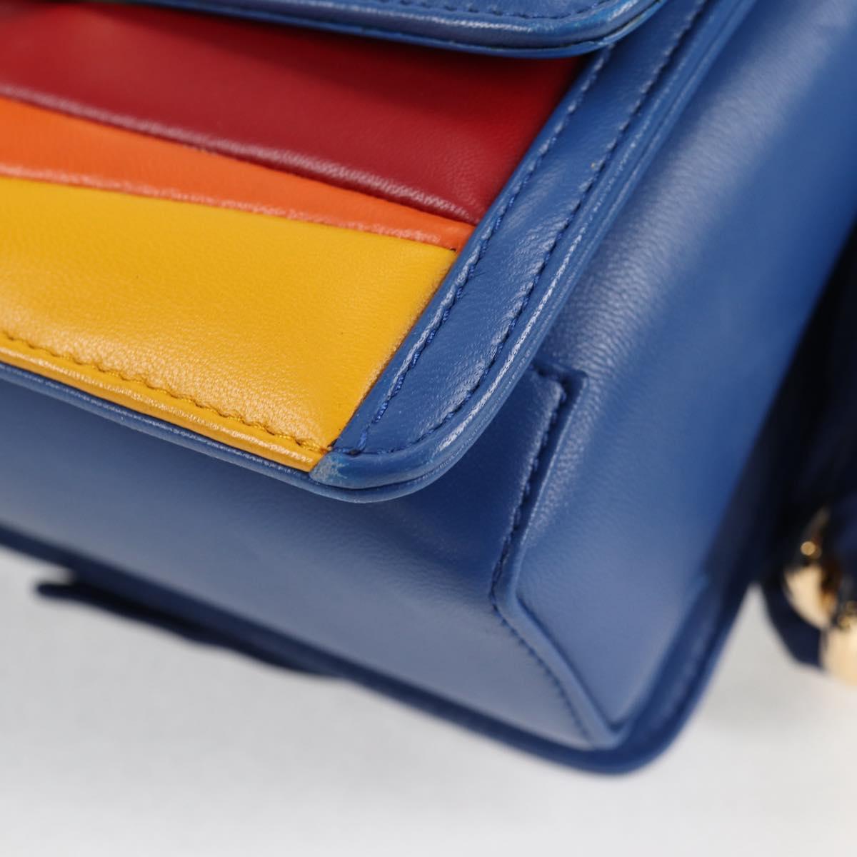 Salvatore Ferragamo Gancini, Multicolour, Leather, clutch